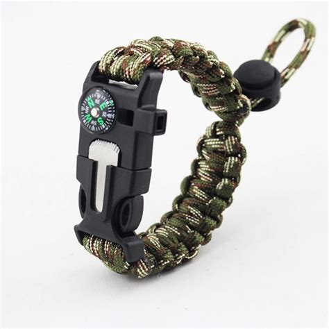 Tactical Survival Bracelet Survival Bracelet Rescue Bracelet