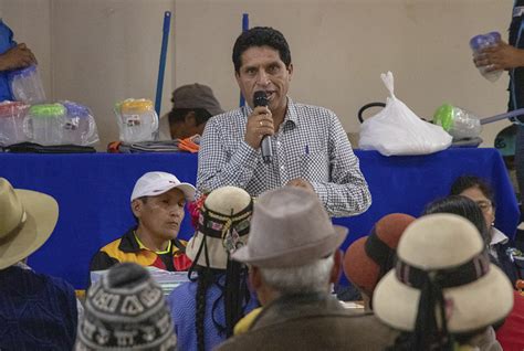 Alcalde De Cotabambas Destaca Obra Financiada Por Proyecto Las Bambas