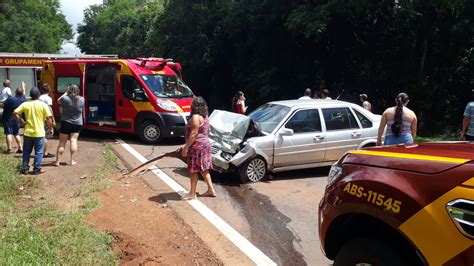 Cinco Pessoas Ficam Feridas Em Grave Acidente Na Rodovia Pr Cgn