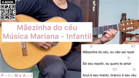 MÃEZINHA DO CÉU música Mariana infantil como tocar no violão letra