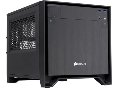 Corsair Obsidian Series 250D CC 9011047 WW Black Brushed Aluminum And