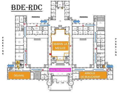 Page 16 Plan détail RDC BDE