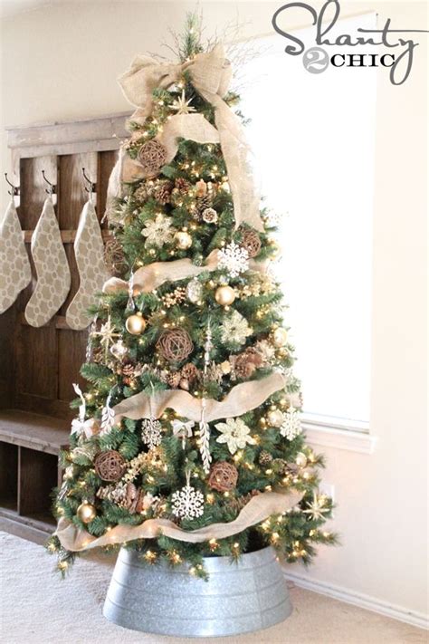 66 Sensational Rustic Christmas Decorating Ideas Christmas Tree