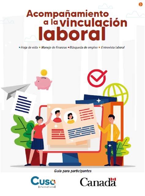 Acompañamiento a la vinculación laboral guía para participantes Cuso