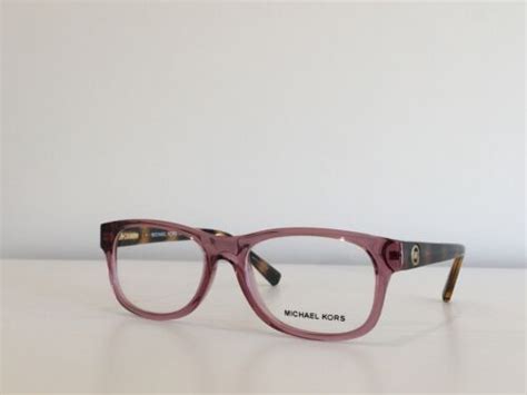 126 Michael Kors Mk 8014 3053 Silverlake Rose Havana Eyeglasses Frame 52 17 135 Ebay