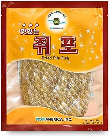 Amazon ROM AMERICA Dried Filefish Fillet Jerky Traditional