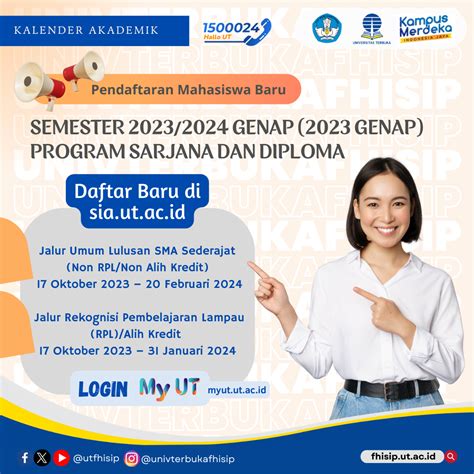 Penerimaan Mahasiswa Baru Semester Genap Genap Program