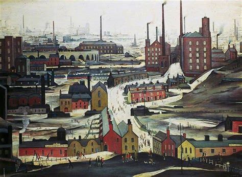 Industrial Landscape, Ashton Under Lyne, 1952 - L. S. Lowry - WikiArt.org