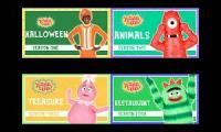 Yo Gabba Gabba But Its Each Seasons Tenth All Playing At Once Youtube