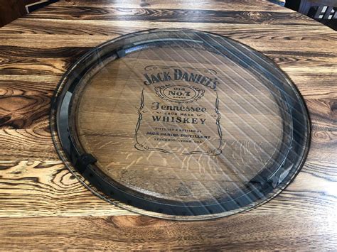 Jack Daniels Whiskey Barrel Pub Table W4 Swivel Bar Stools