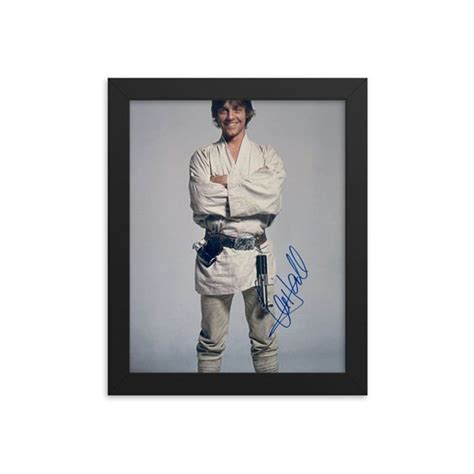 Star Wars Mark Hamill Signed Photo Reprint