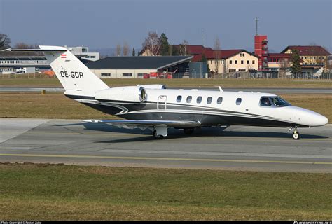 OE GDR Salzburg Jet Aviation Cessna 525C CitationJet CJ4 Photo By