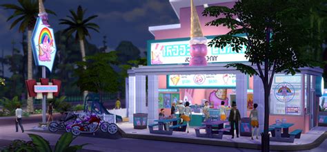 Sims Ice Cream Shop Lots Cc Mods Fandomspot