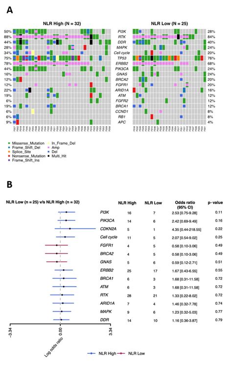 Comparison Of The Mutational Landscape Of Tumor Related Genes In