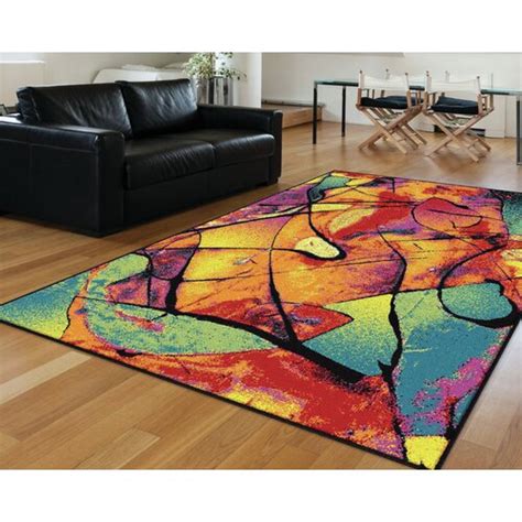 Symphony Abstract Area Rug | Wayfair