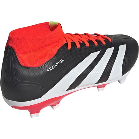 adidas Predator 24 League FG - black/white/solar red | Soccer Center