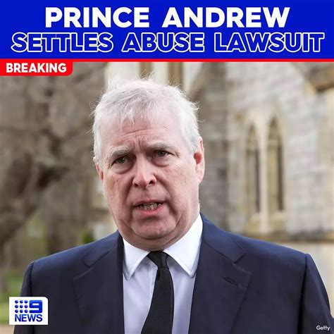 Prince Andrew And Virginia Giuffre Reach Settlement In Civil Sexual