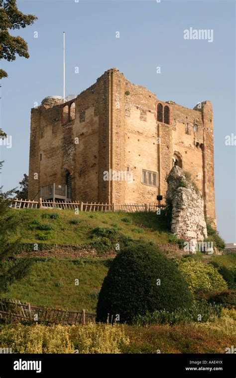 Guildford Castle Surrey England Uk Gb Stock Photo Alamy