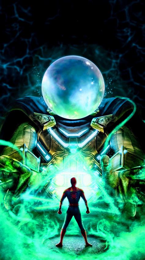 Spider Man Vs Mysterio Far From Home Marvel Avengers Marvel Dc