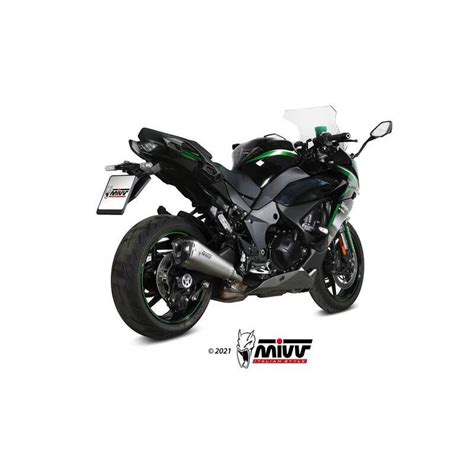 Silencieux Mivv Delta Race Inox Bross Carbone Kawasaki Ninja Sx