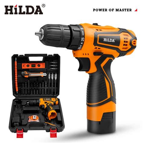 Hilda V V V Cordless Drill Electric Screwdriver Mini Wireless