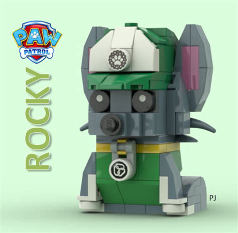 Rocky Brickheadz LEGO MOC Brickheadz BH697 Rocky Group P Flickr