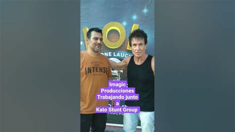 Imagic Producciones Junto A Un ídolo Hugo Kato Quiril Y Su Productora