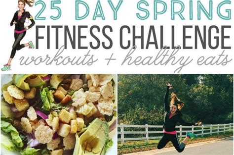 25 Day Spring Fitness Challenge Healthy Eats Simply Taralynn Food