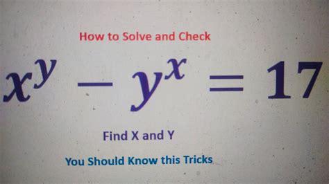 Nice Algebra Problem Can You Solve This Exponential Equation Math