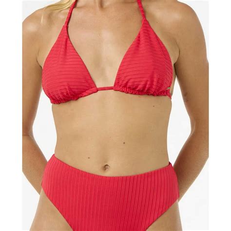 Rip Curl Premium Surf D Dd Sliding Triangle Bikini Top Red Dressinn