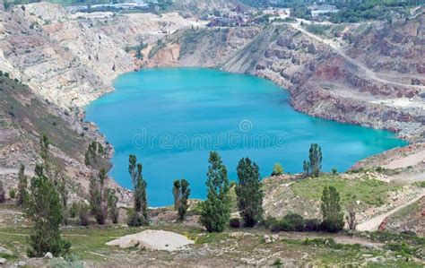 Open pit mine stock photo. Image of blue, industry, great - 95280138