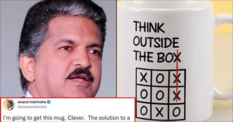 ‘think Outside The Box Anand Mahindras Clever Tweet Goes Viral On