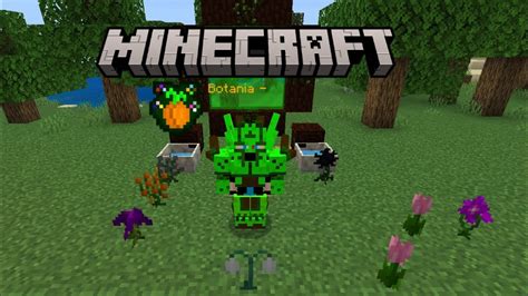 Nova Addon Do Botania Pro Minecraft Pe YouTube