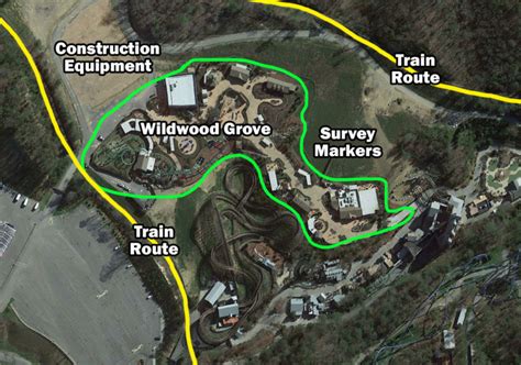 Dollywood 2023 Construction Progress - April 2022 - Coaster101