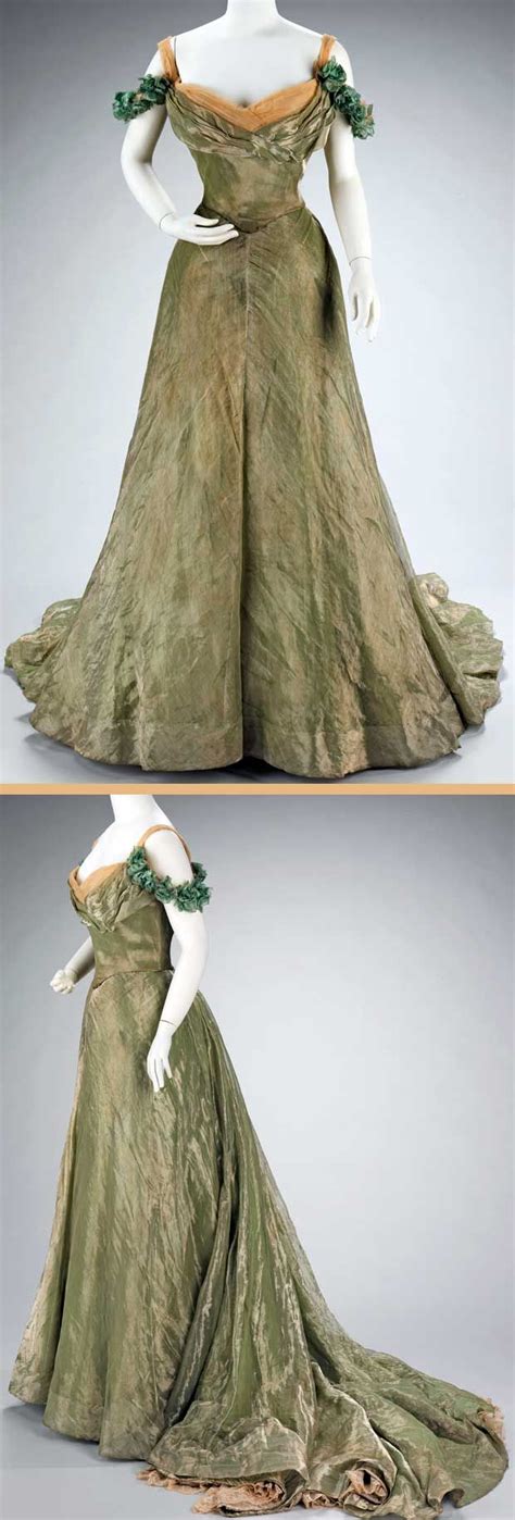 Ball Gown Jacques Doucet 1898 1900 Silk And Metal Ball Gown