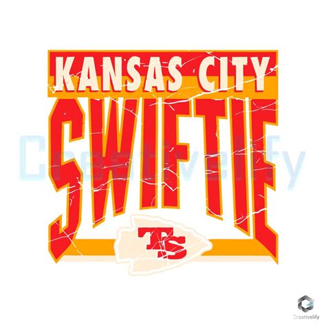 Kansas City Swiftie Football Svg Funny Taylor Chiefs Team File