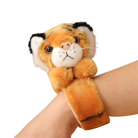 Animal Slap Bracelets Stuffed Animals Huggers For Kids Birthday Party