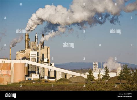 The International Paper mill in Ticonderoga, NY Stock Photo - Alamy