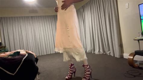 Sexy Lingerie Reveal Wearing New Purple High Heels Gay Amateur Porn Feat OMG Lingerie Yum