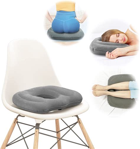 Amazon Inflatable Donut Pillow For Tailbone Pain Hemorrhoid Pillow