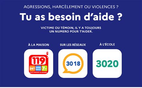 Agressions cyber harcèlement violences si tu as besoin d aide des