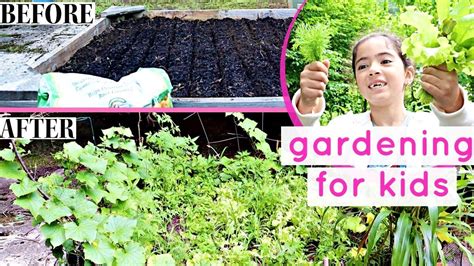 How To Start A Garden Gardening For Kids Youtube