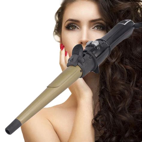 Professional Tourmaline Ceramic Automatic Hair Curler Roller Wand Curling Iron Dual 110v 220v