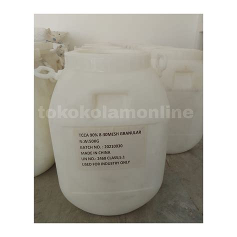 Jual TRICHLORITE GRANULAR KAPORIT OBAT KOLAM PEMBASMI LUMUT PENJERNIH