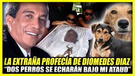 La Vida Y El Triste Final De Diomedes Diaz En Su Velorio Dos Perros