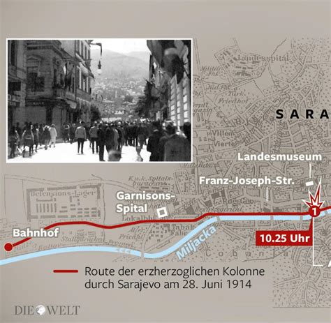 Sarajevo Das Attentat Das Europa In Den Gro En Krieg Trieb Welt