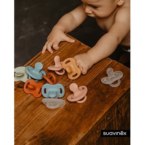 Chupete 0 6M Anatómico Silicona SX PRO Essence Suavinex Nude HTS