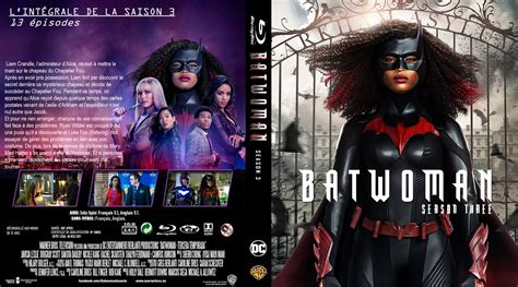 Jaquette DVD de Batwoman Saison 3 Blu ray custom Cinéma Passion