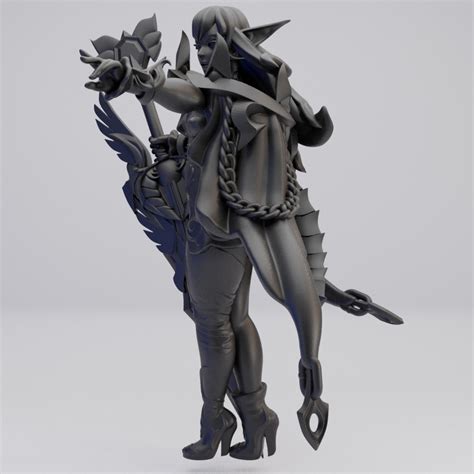 Hot Goblin 銀竜エルフ 翼剣の魔法戦士 ミニチュア ホットゴブリン