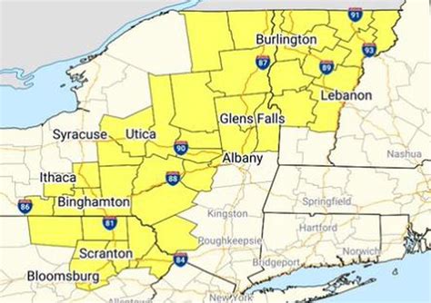 Severe Thunderstorm Watch Issued For 23 Counties In Upstate Ny